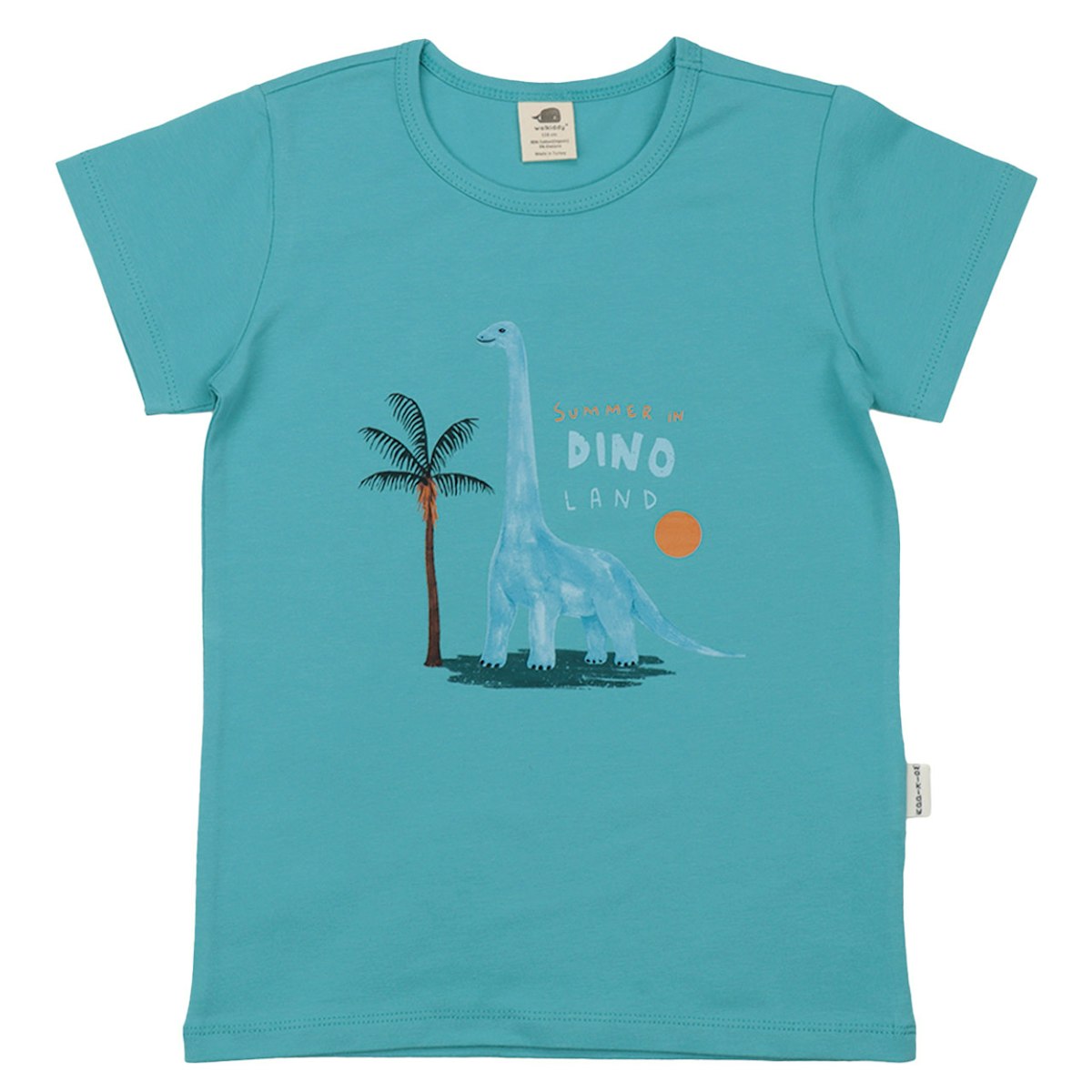 Shirt kurzarm Dino Welt türkis 122 Shirt kurzarm Dino Welt türkis 122