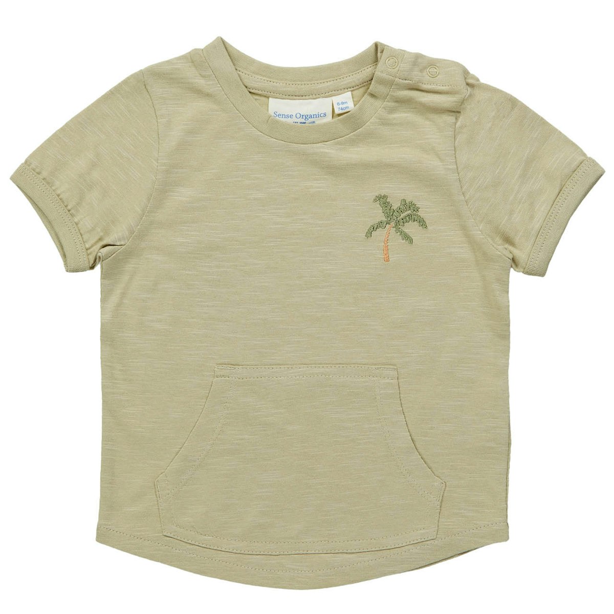 Shirt kurzarm Palme khaki 86/92 Shirt kurzarm Palme khaki 86/92
