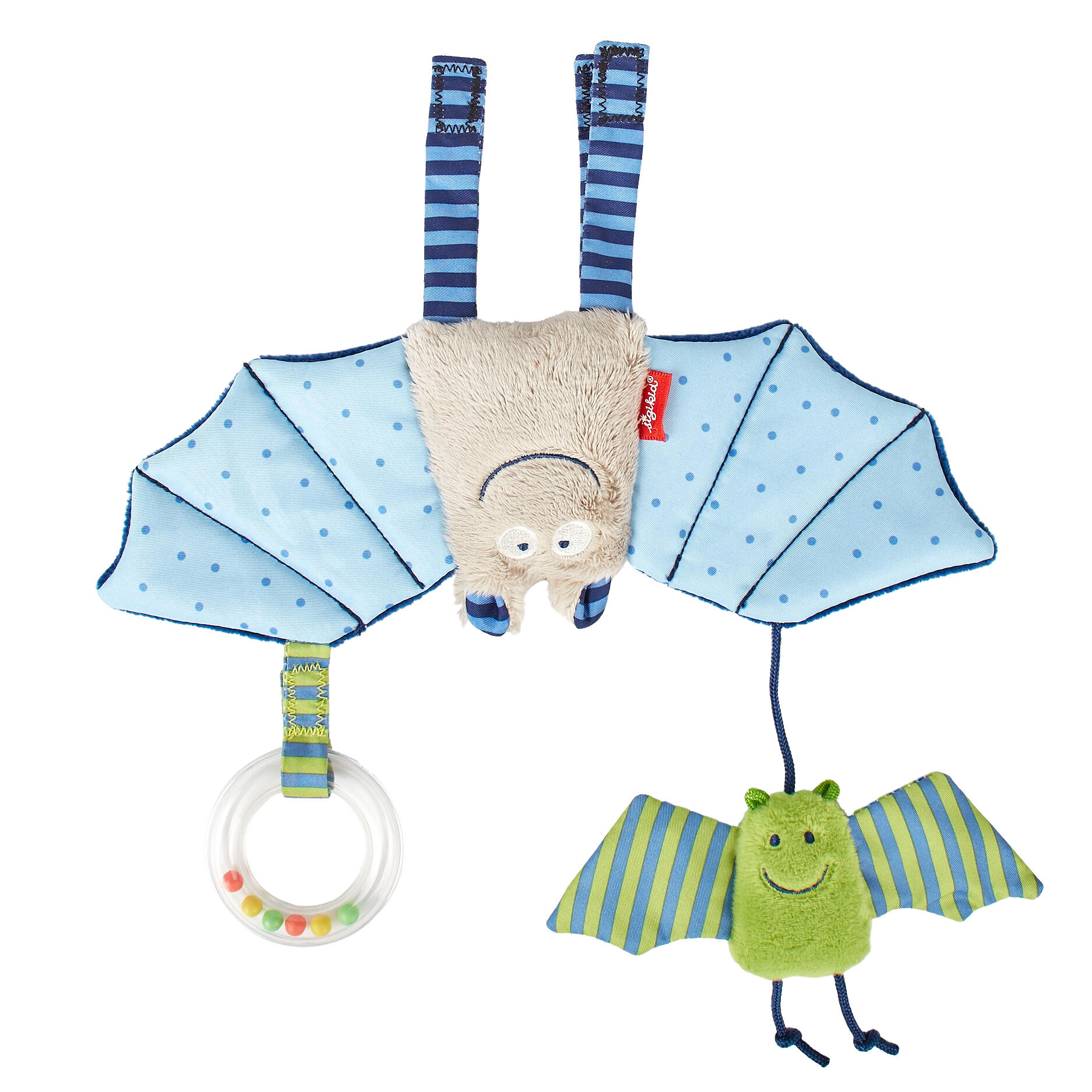 Sigikid - Anhänger für Babyschale Fledermaus blau PlayQ Sigikid - Anhänger für Babyschale Fledermaus blau PlayQ