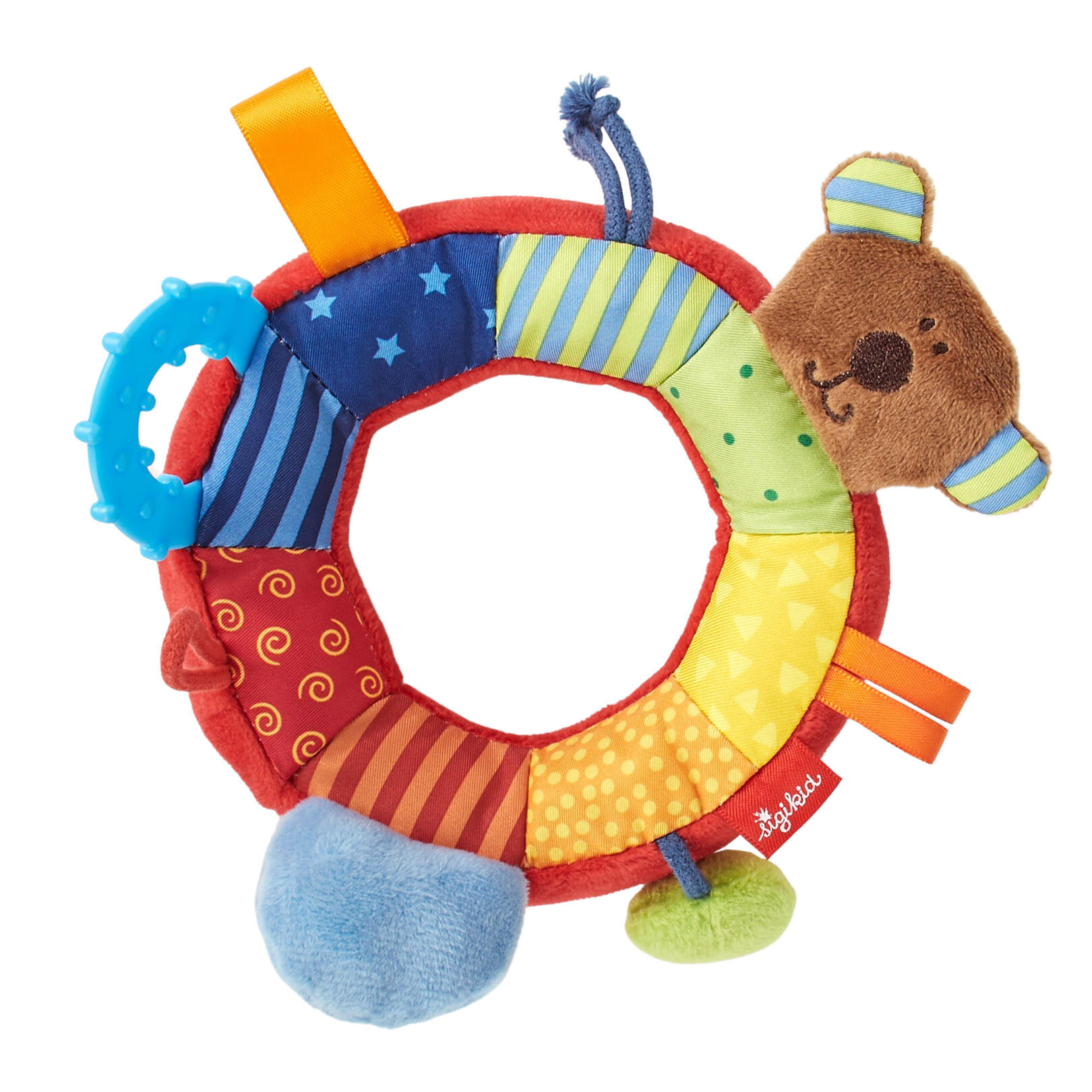 Sigikid - Greifling Aktiv-Ring Bär bunt Sigikid - Greifling Aktiv-Ring Bär bunt