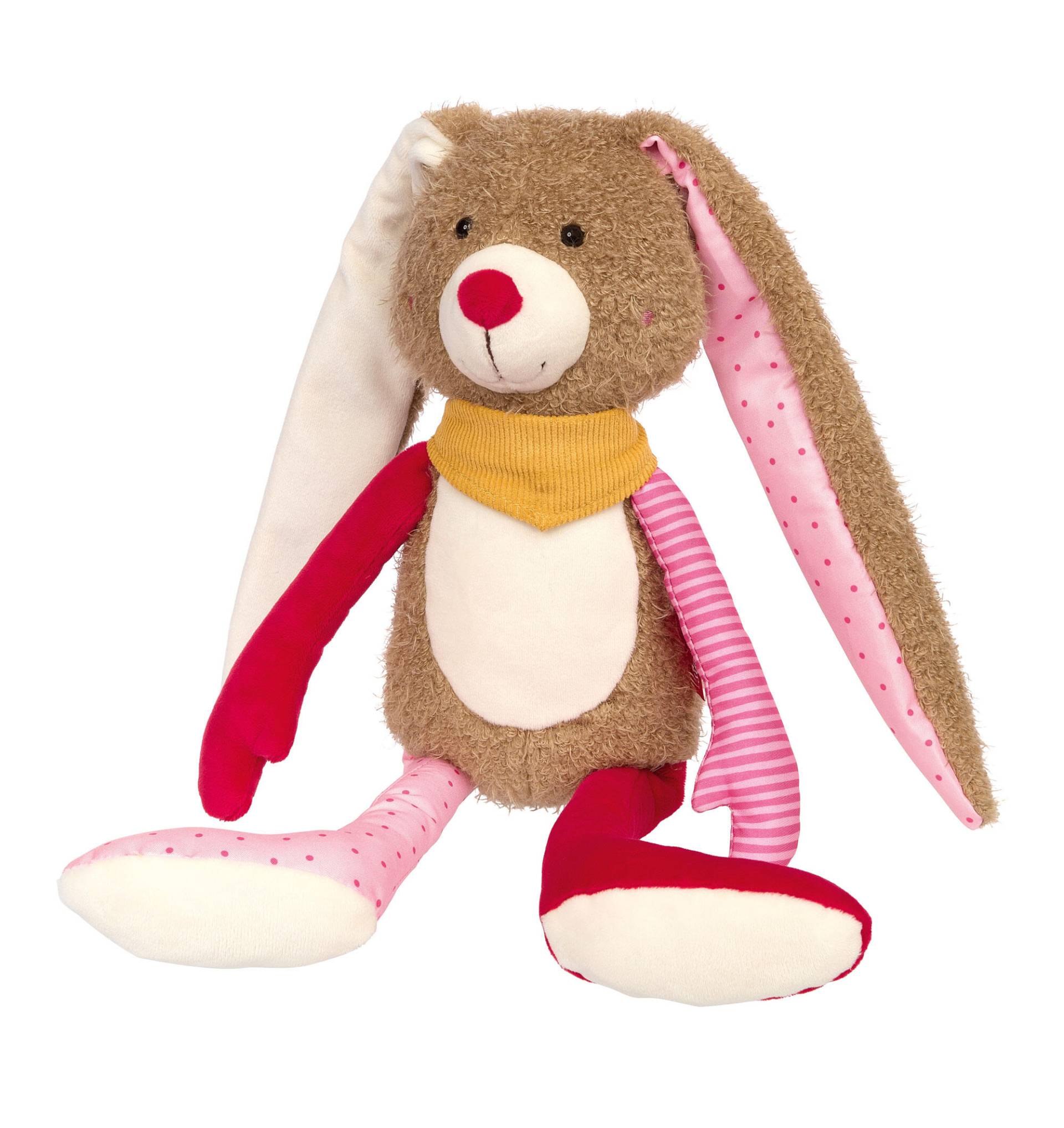 Sigikid - Kuscheltier Hase pink, Patchwork Welt Sigikid - Kuscheltier Hase pink, Patchwork Welt