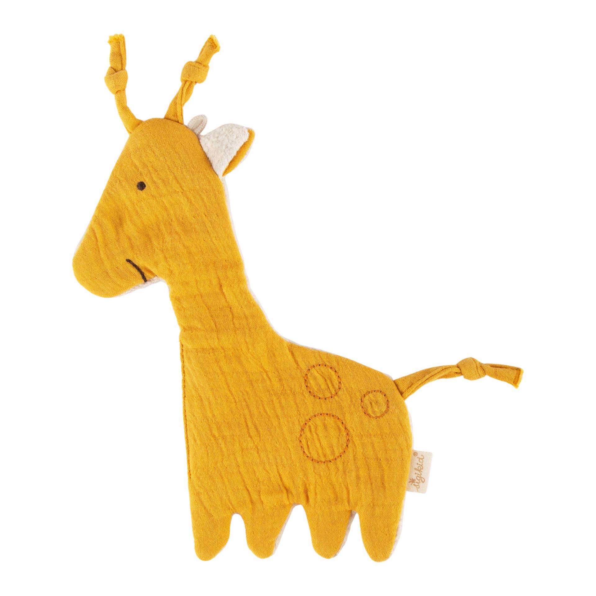 Sigikid - Sigikid Musselin Knistertuch Giraffe – Sigibaby Schmusetuch für kleine Entdecker Sigikid - Sigikid Musselin Knistertuch Giraffe – Sigibaby Schmusetuch für kleine Entdecker