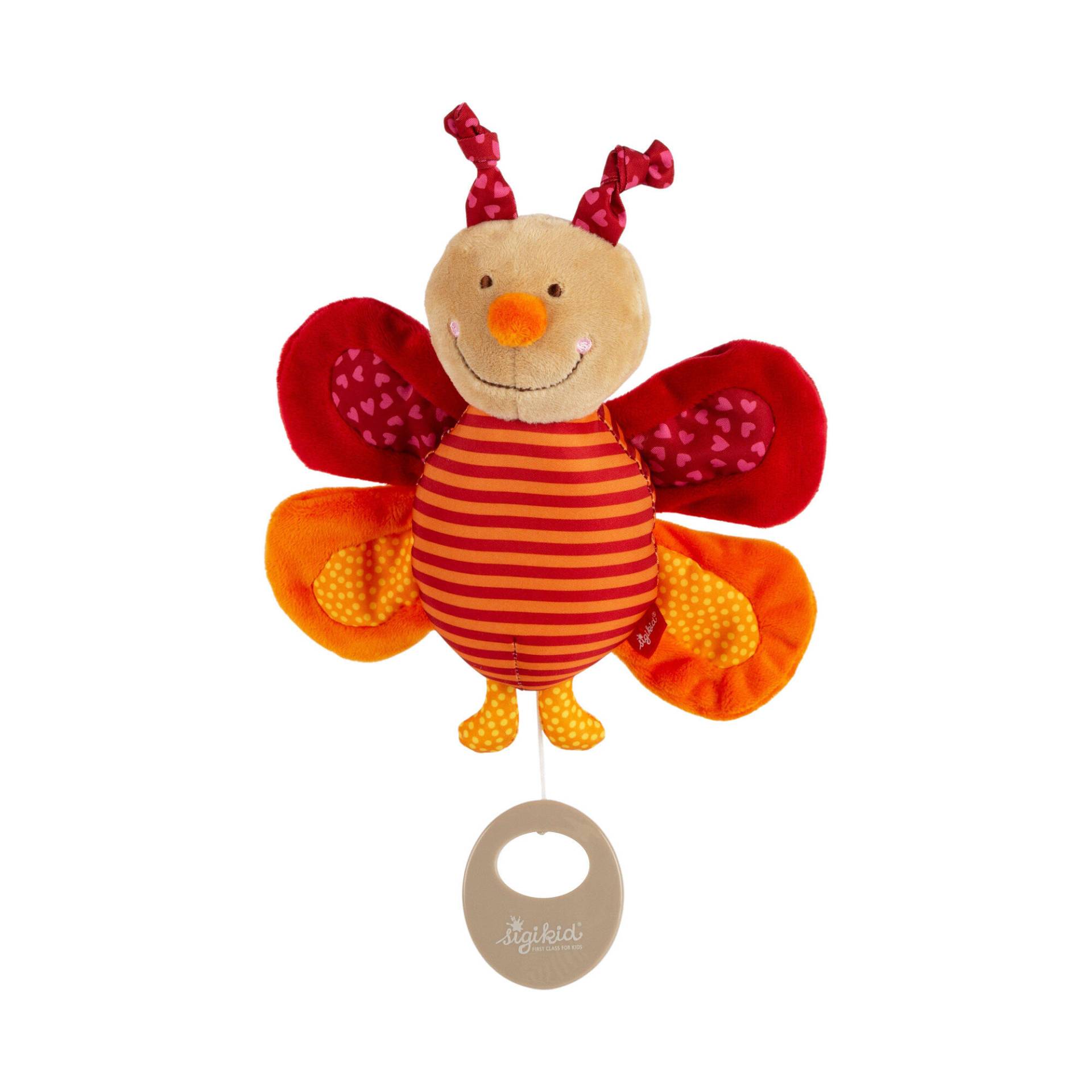 Sigikid - Spieluhr Schmetterling rot, sigibaby Sigikid - Spieluhr Schmetterling rot, sigibaby