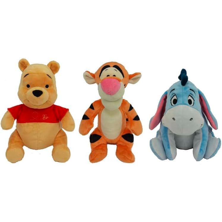 Simba - 6315872710 - Disney Winnie the Pooh, Tigger oder I-Ah - Plüschfigur, 17 cm, Kuscheltier Simba - 6315872710 - Disney Winnie the Pooh, Tigger oder I-Ah - Plüschfigur, 17 cm, Kuscheltier