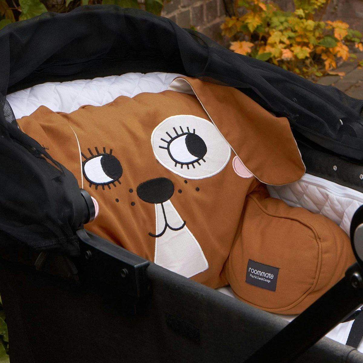 Sitzkissen für Kinderwagen und Bett – Hund Sitzkissen für Kinderwagen und Bett – Hund