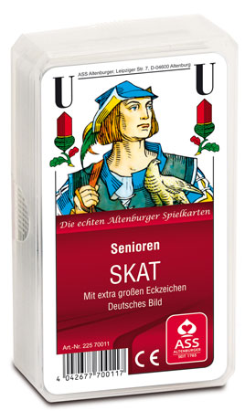 Skat - Senioren - Deutsches Bild, Kornblume