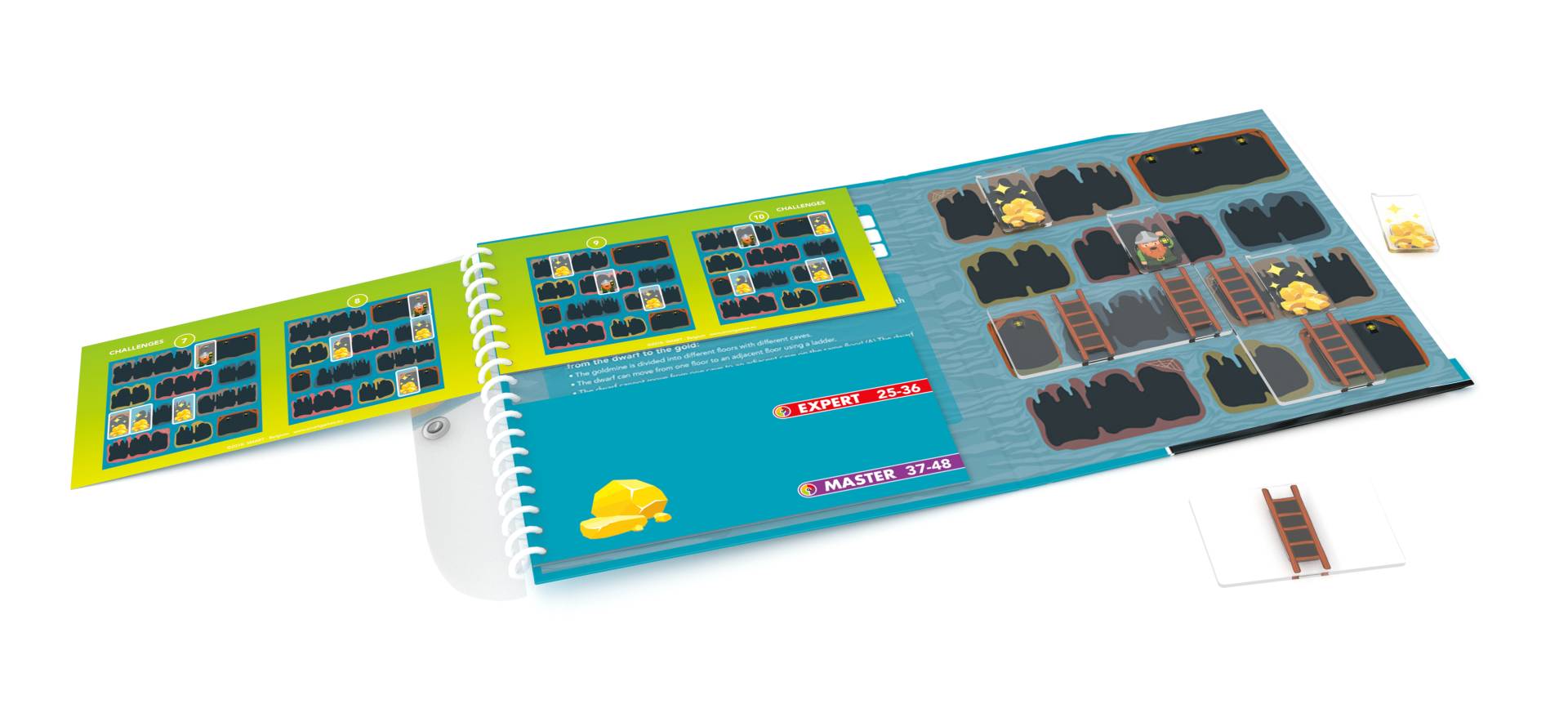 Smart Games - Gold Grube / magnetische Spielsteine / Reisespiel Smart Games - Gold Grube / magnetische Spielsteine / Reisespiel