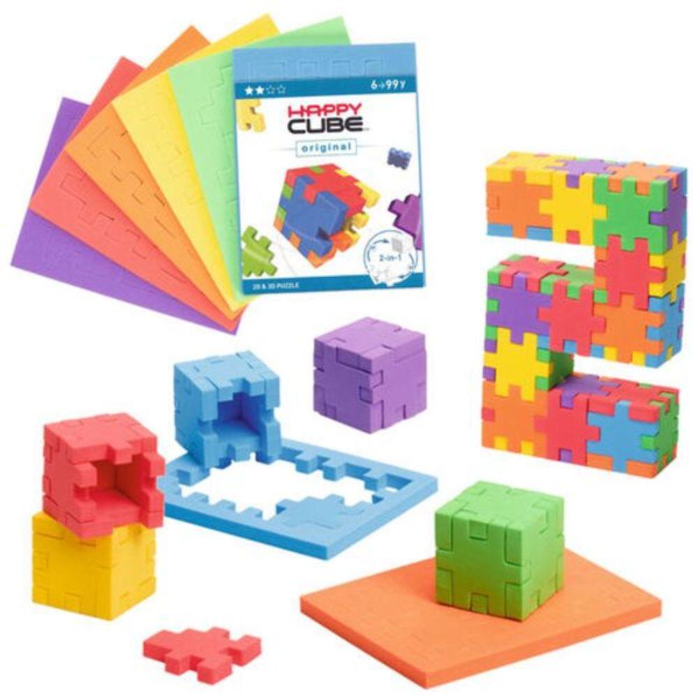 Smart Games - Happy Cube Original 3D-Puzzle 6-99 Jahre Smart Games - Happy Cube Original 3D-Puzzle 6-99 Jahre