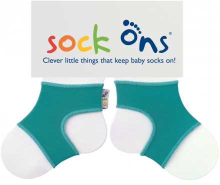 Sock Ons Babysöckchenhalter türkis (Lässig)