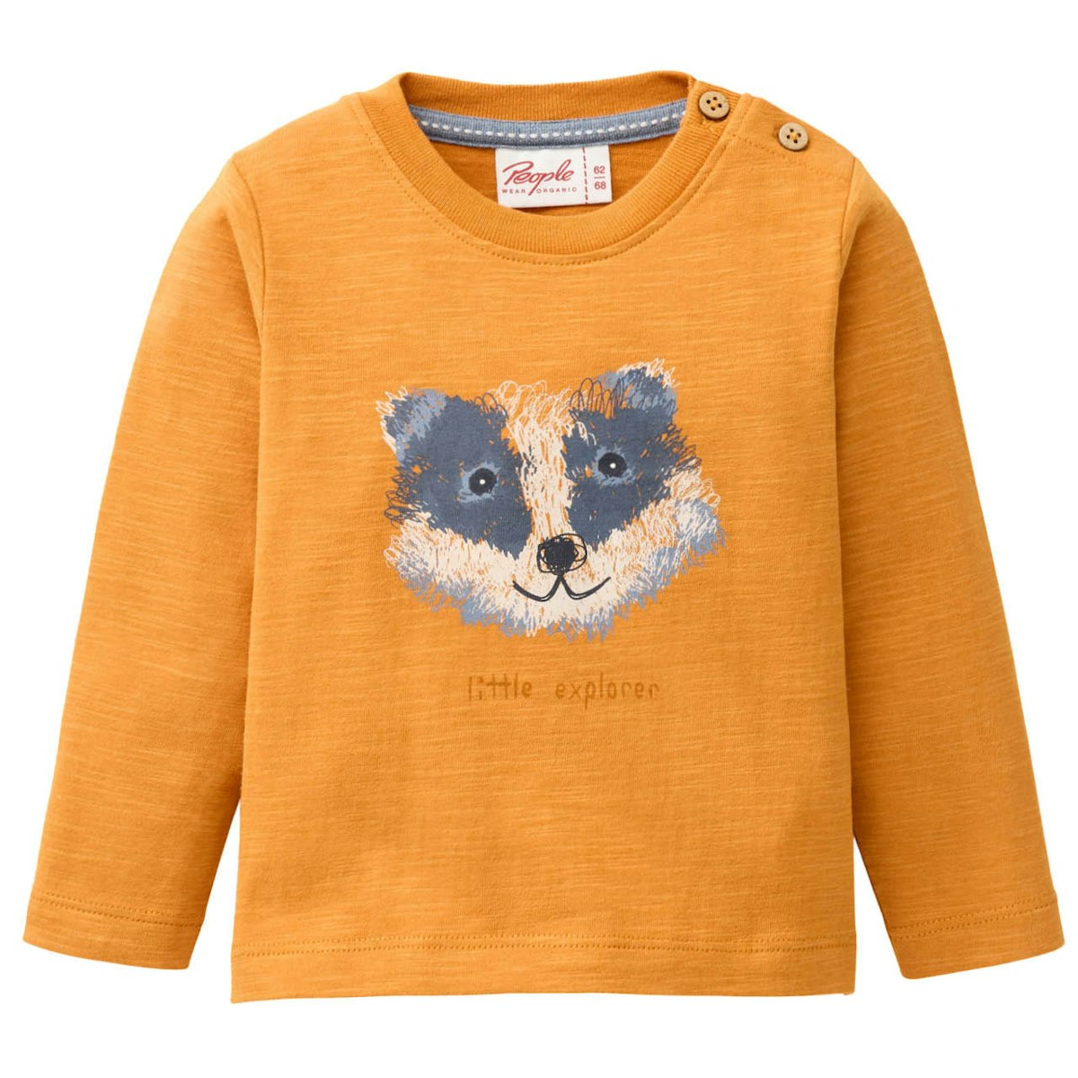 Softes Langarmshirt Fuchs orange 98/104 Softes Langarmshirt Fuchs orange 98/104