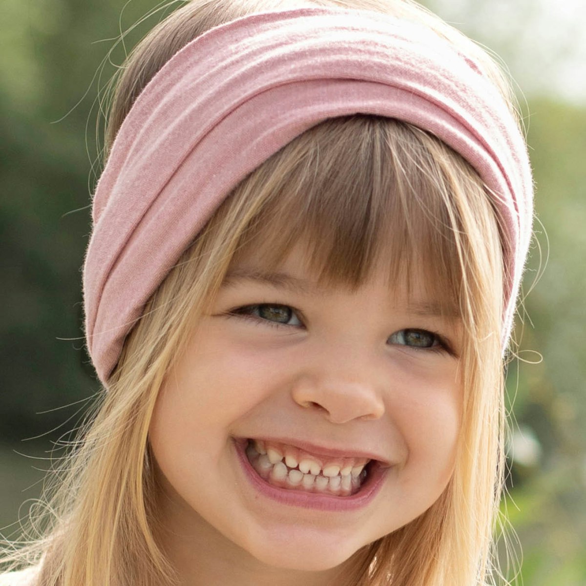 Sommer Haarband Musselin rosenholz 50/52 Sommer Haarband Musselin rosenholz 50/52