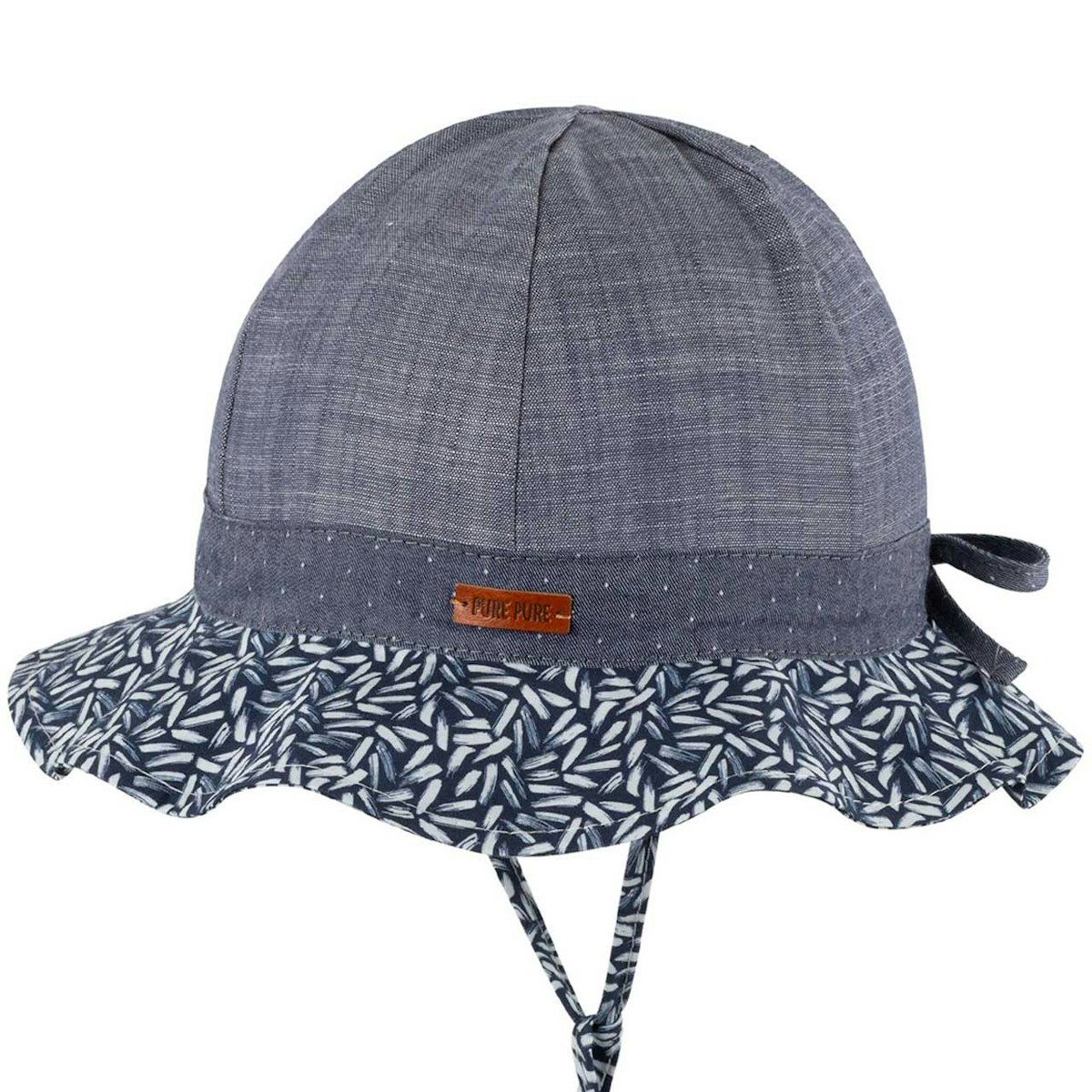 Sommermütze verstellbar indigo-dunkelblau 43 Sommermütze verstellbar indigo-dunkelblau 43