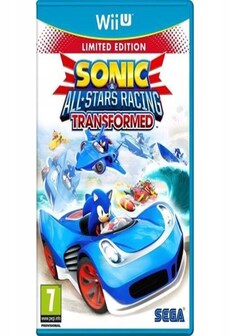 Sonic All-Stars Racing Transformed Nowa Gra Wyscigi Plyta DVD BOX Wii U