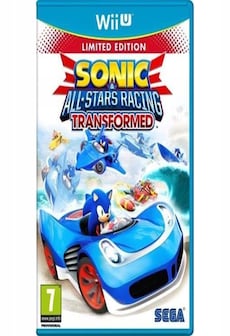 Sonic All-Stars Racing Transformed Nowa Gra Wyscigi Plyta DVD BOX Wii U