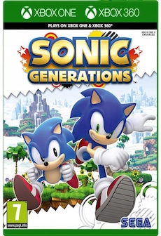 Sonic Generations Nowa Gra Akcja Przygoda Plyta DVD BOX Xbox 360 One Series X