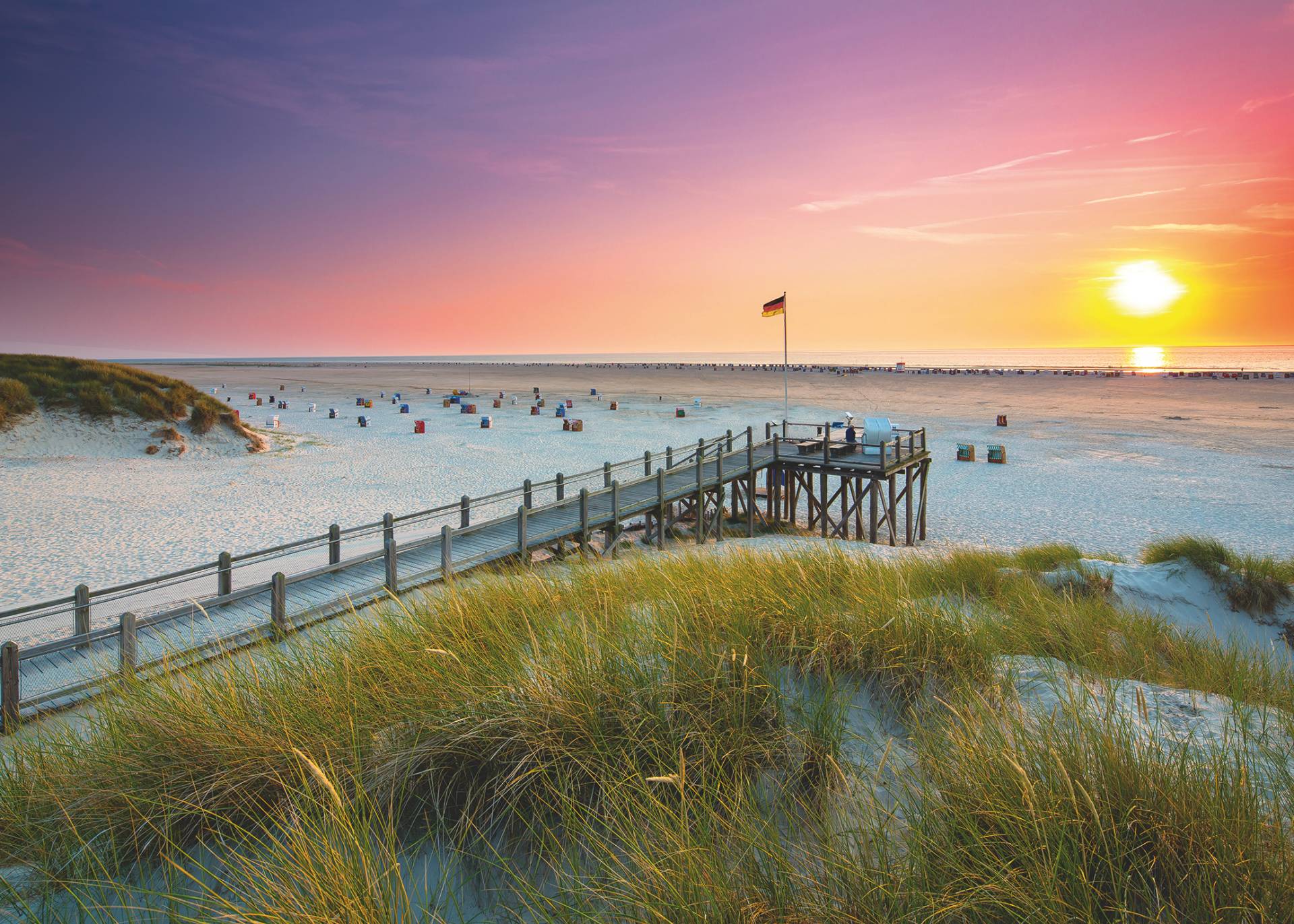 Sonnenuntergang �ber Amrum Sonnenuntergang �ber Amrum