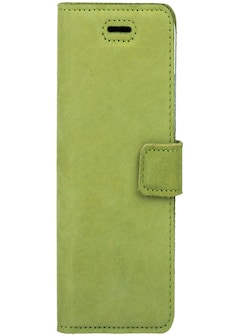 Sony Xperia 10.2- Surazo® Phone Case Genuine Leather- Nubuck Light Green