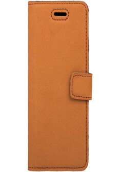 Sony Xperia XZ1- Surazo® Phone Case Genuine Leather- Nubuck Dark Orange