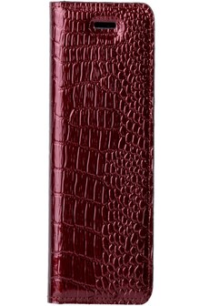 Sony Xperia XZ2Sony - Surazo® Genuine Leather Smart Magnet RFID- Cayme Red