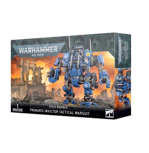 Space Marines: Primaris Invictor Tactical warsuit