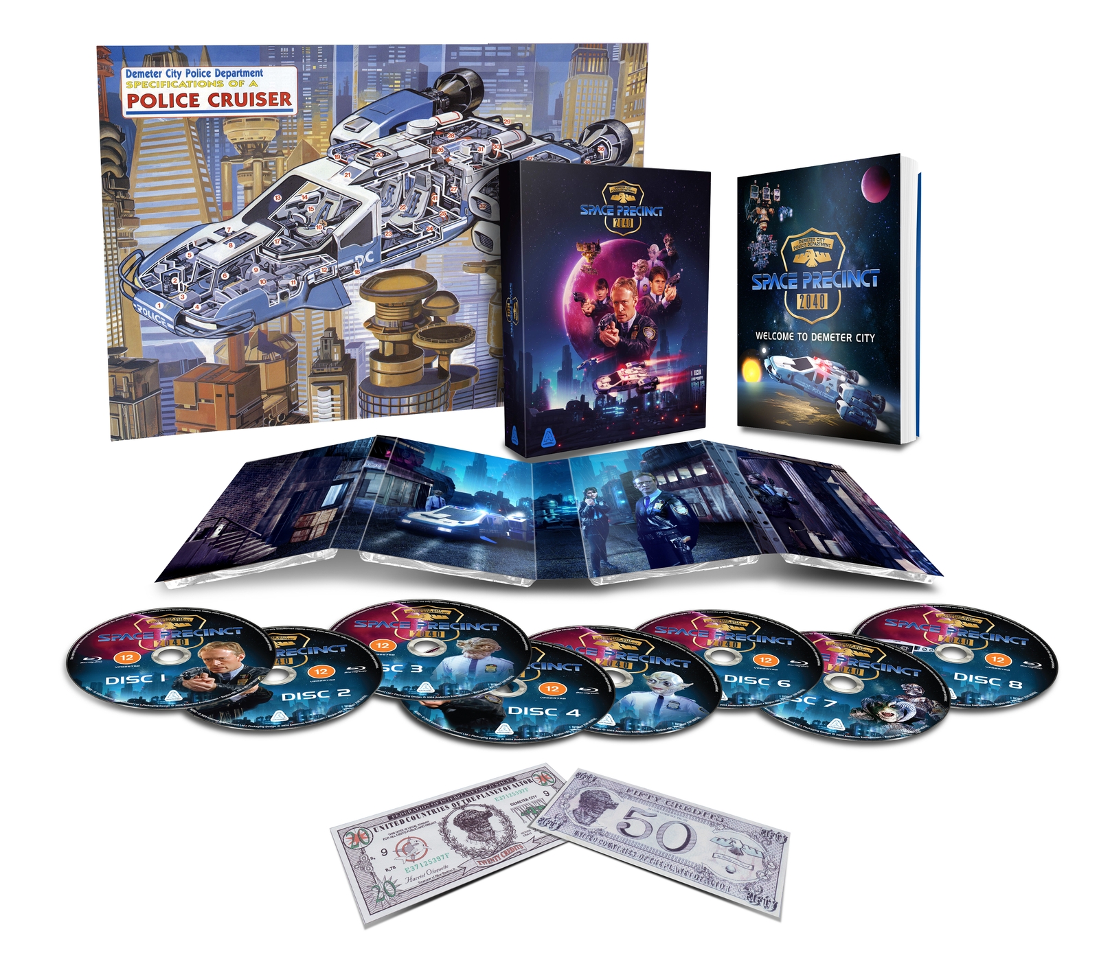 Space Precinct: 30th Anniversary Collector's Edition Blu-ray Space Precinct: 30th Anniversary Collector's Edition Blu-ray