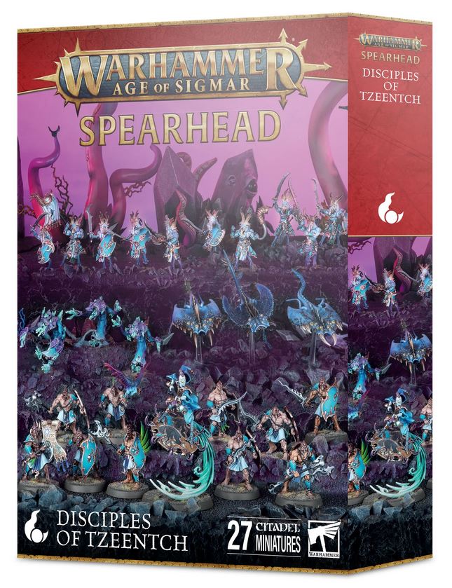 Spearhead Disciples of Tzeentch Games Workshop Age of Sigmar Chaos Dämonen Start