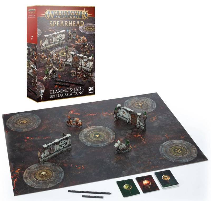 Spearhead Flamme und Jade Spielausstattung Deutsch Games Workshop Age of Sigmar