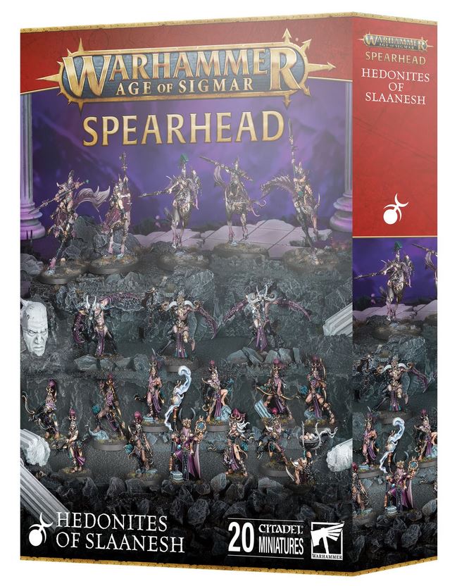 Spearhead Hedonites of Slaanesh Games Workshop Age of Sigmar Chaos Armee Starter