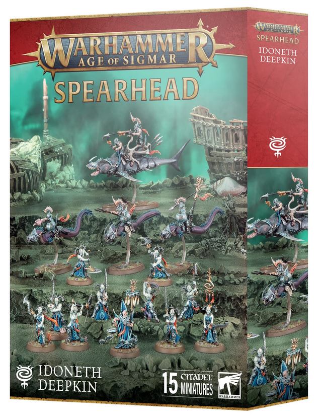 Spearhead Idoneth Deepkin Games Workshop Age of Sigmar AOS Aelves Guard Armee