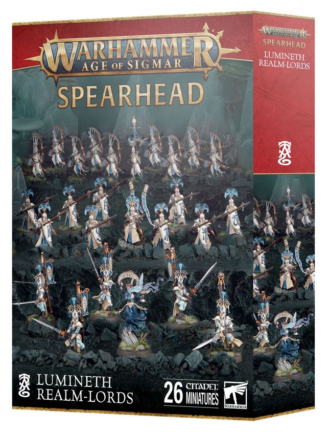 Spearhead Lumineth Realm-Lords Games Workshop Warhammer Age of Sigmar AoS Start