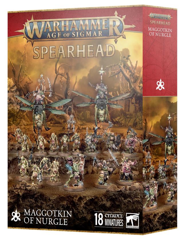 Spearhead Maggotkin of Nurgle Games Workshop Age of Sigmar AOS Starter Armee