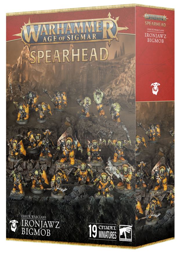 Spearhead Orruk Warclans Ironjawz Bigmob Games Workshop Age of Sigmar Destruction Orks Oruk