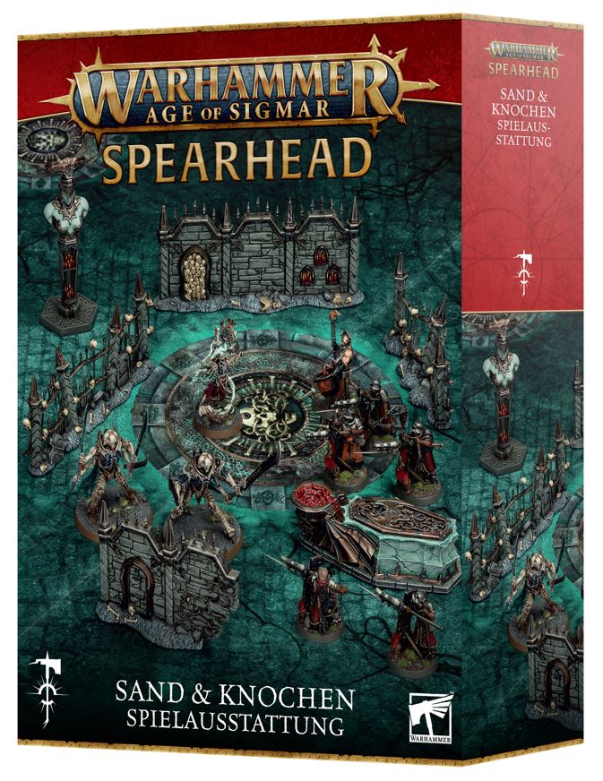 Spearhead Sand und Knochen Spielausstattung Deutsch Games Workshop Age of Sigmar Spearhead Sand und Knochen Spielausstattung Deutsch Games Workshop Age of Sigmar