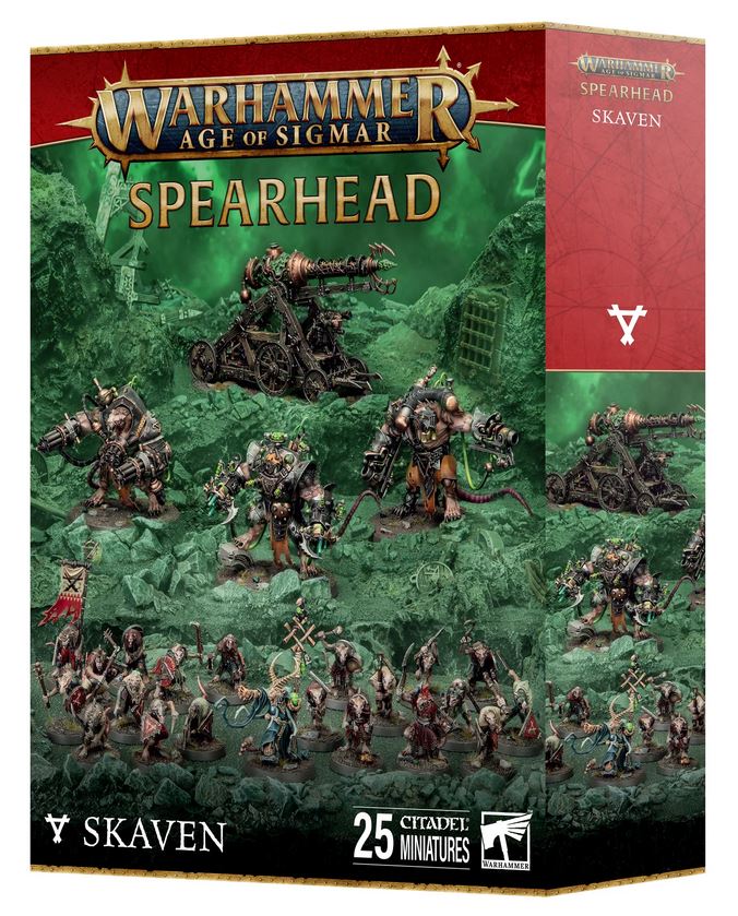 Spearhead Skaven Games Workshop Warhammer Age of Sigmar Starter Armee Ratten