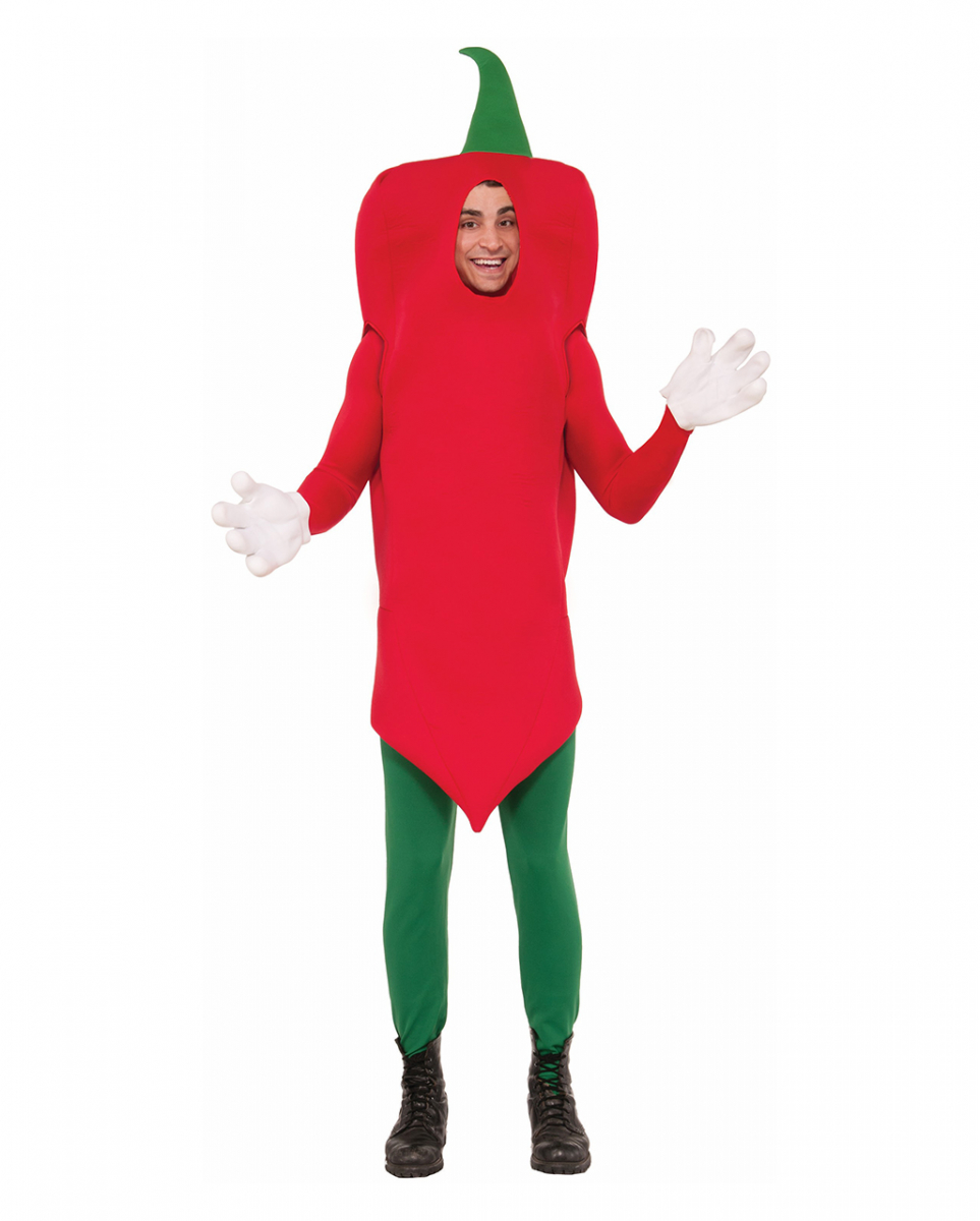 Spicy Pepper Kostüm für Erwachsene Spicy Pepper Kostüm für Erwachsene
