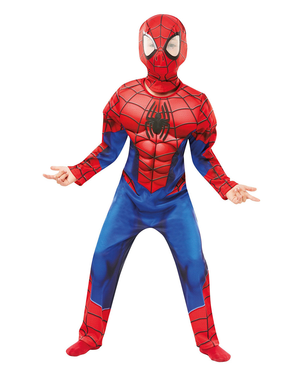 Spider-Man Deluxe Muskel Kinder Kostüm Spider-Man Deluxe Muskel Kinder Kostüm