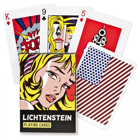 Spielkarten - Roy Lichtenstein