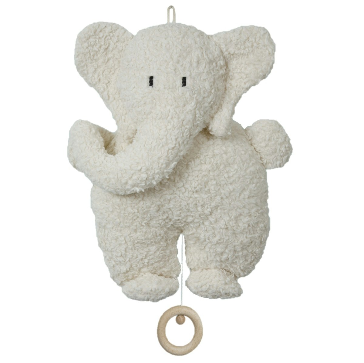 Spieluhr Elefant mit Holzring - Sandmann Spieluhr Elefant mit Holzring - Sandmann