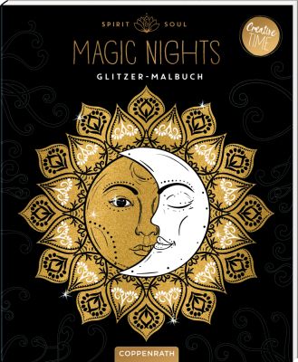 Spirit & Soul Magic Nights - Glitzer-Malbuch (Creative Time)