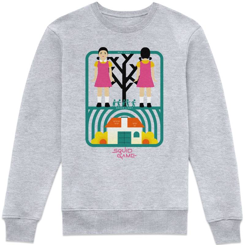 Squid Game Doll Sweatshirt - Grey - 3XL