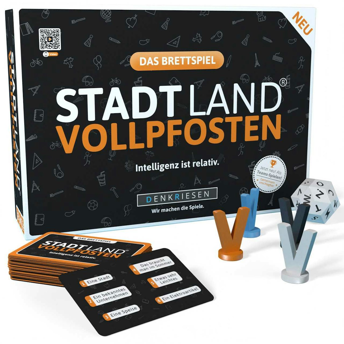 Stadt Land Vollpfosten- Das Brettspiel ab 12 Stadt Land Vollpfosten- Das Brettspiel ab 12