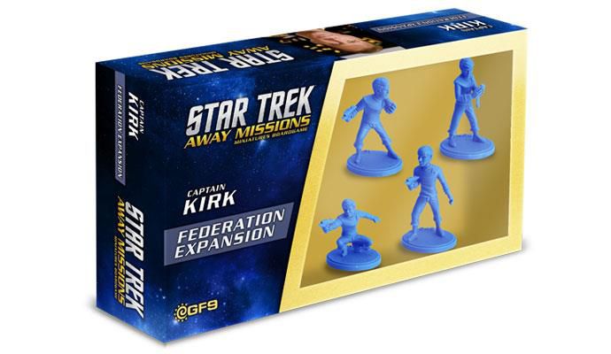 Star Trek Away Classic Federation Team Expansion Kirk Brettspiel Boargame