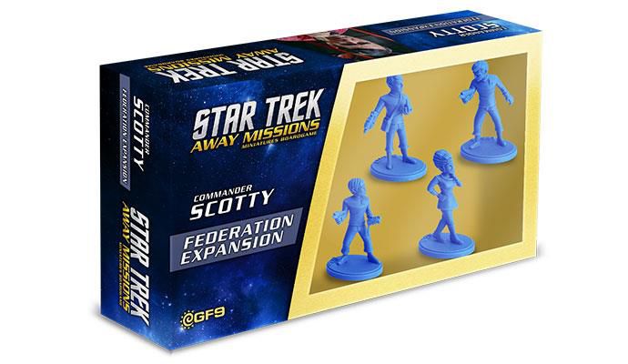 Star Trek Away Classic Federation Team Expansion Scotty Brettspiel Boargame