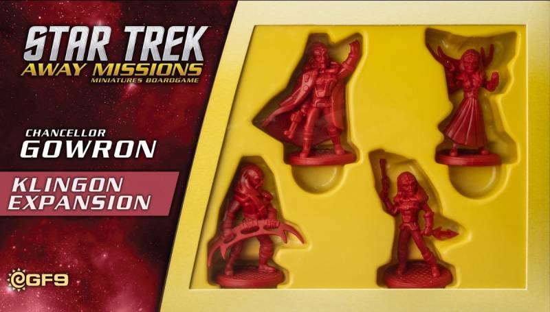 Star Trek Away Klingon Team Expansion Gowron Brettspiel Boargame GaleForceNine