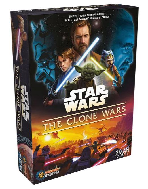 Star Wars The Clone Wars Brettspiel mit dem Pandemic-System DE