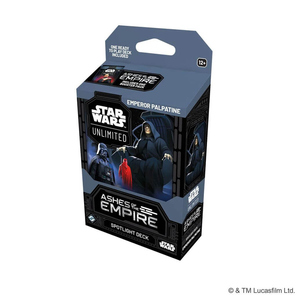 Star Wars: Unlimited - Asche des Imperiums Spotlight-Deck - Imperator Palpatine Star Wars: Unlimited - Asche des Imperiums Spotlight-Deck - Imperator Palpatine