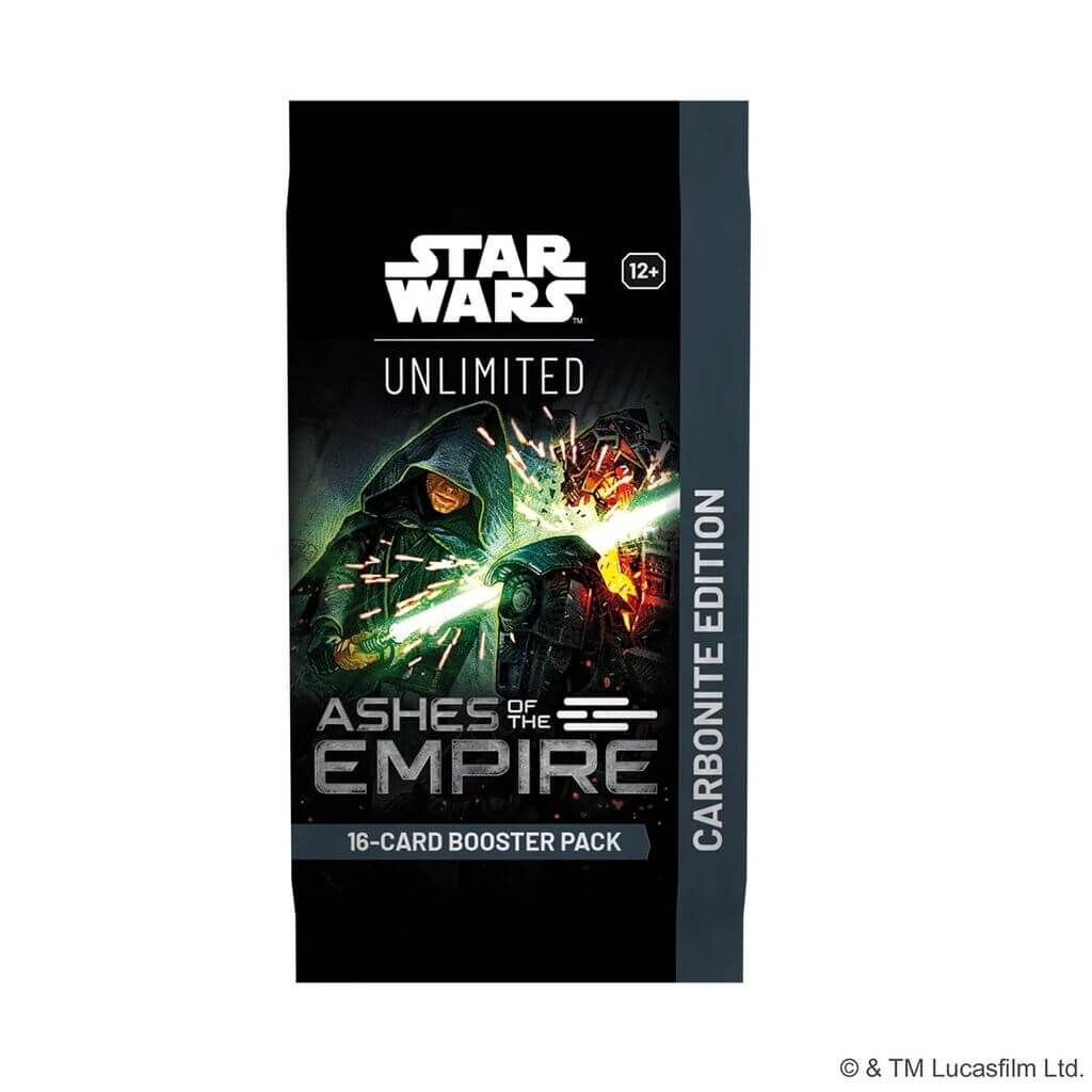 Star Wars: Unlimited – Ashes of the Empire - Carbonite Booster - engl. Star Wars: Unlimited – Ashes of the Empire - Carbonite Booster - engl.