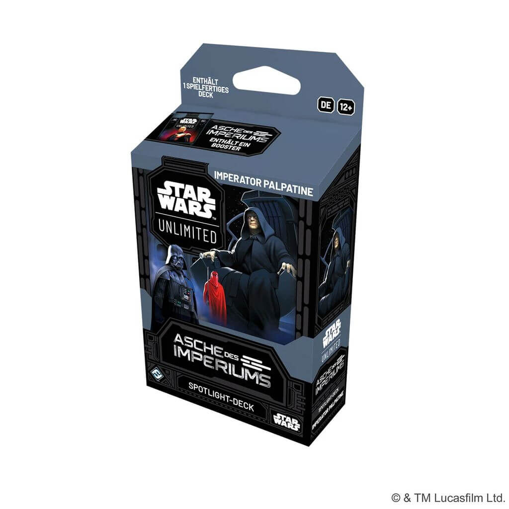 Star Wars: Unlimited - Ashes of the Empire Spotlight Deck - Emperor Palpatine Star Wars: Unlimited - Ashes of the Empire Spotlight Deck - Emperor Palpatine