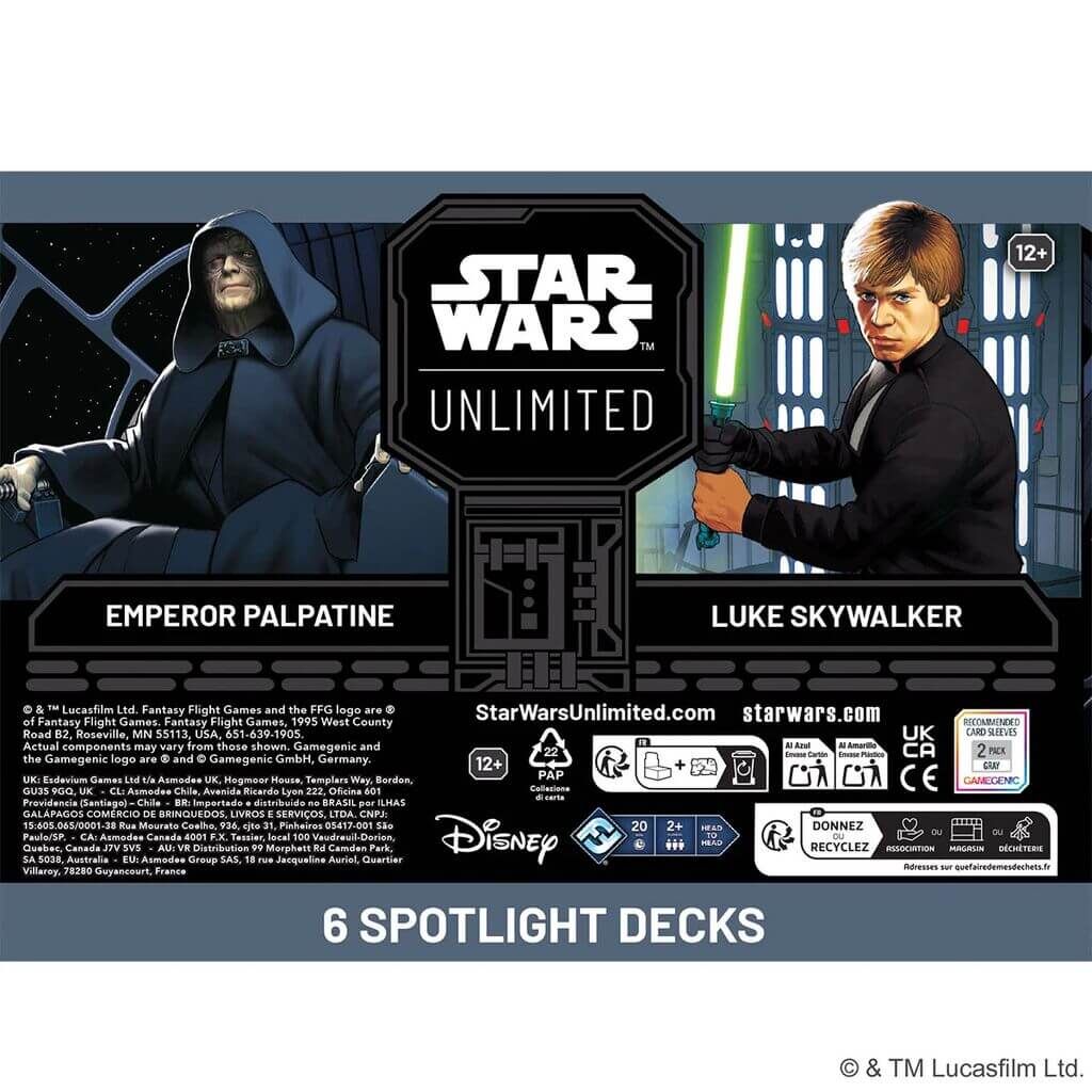 Star Wars: Unlimited - Ashes of the Empire Spotlight Deck - engl. Star Wars: Unlimited - Ashes of the Empire Spotlight Deck - engl.