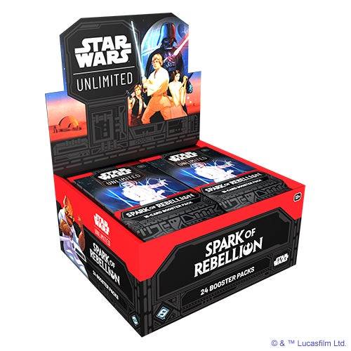 Star Wars: Unlimited - Spark of Rebellion (Booster-Display) (engl.)